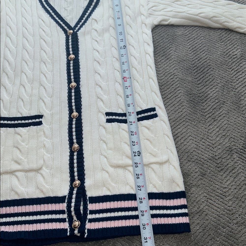 New Saylor Women's Marisole Long Sleeve Sweater Dress Cream SZ S - Picture 10 of 11